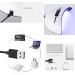 WDEC LED UV Nail Lamps for Gel Nail Polish Nail Dryer Curing Lamp with 3 Timers(30 60s 99s) Auto Sensor 12 LED Beads LED Digital Display USB Plug Carry Convenient - Buy Online on GoSupps.com