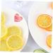 HOMSFOU 39 Pcs Imitation Lemon Slice Simulation Fruits Model Photography Fruits Slices Mini Lemon Model Lifelike Decorative Fruits Fake Lemon Slices Fruit Slices Gray Flakes Pvc Artificial Assorted Colorx3pcs 4X4X0.8CMx3pcs - Buy Online on GoSupps.com