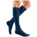 Medi Medive Active compression stockings |Compression knee stockings with heel reinforcement |KKL 2 |Marine |Size: V |Slow tip |Short
