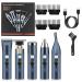 Beard Trimmer for Men - Cordless 5-in-1 Electric Hair Clipper & Grooming Kit | Easy to Use Mustache & Nose Trimmer - Buy Online on GoSupps.com