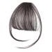 Clip On Bangs Bangs Hair Clip in Bangs Hair Extensions Dark Brown Wispy Bangs Clip on Air Bangs for Women Fringe with Temples Hairpieces Curved Bangs for Daily Wear