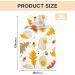Hot Water Bottles with Autumn Hedgehog Cover - 2L Pain Relief Headaches & Bed Warmer - Buy Online on GoSupps.com