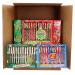 Candy Cane Mixed Pack - Dum Dums, Smarties, Jelly Belly - 144 individual, 12 ct x 12 packages Dum Dums, Smarties, Jelly Belly 12 Count (Pack of 12)