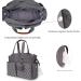 KADUNDI Baby Diaper Bag - Waterproof Large Capacity Shoulder Strap Portable for Moms - Gray - Buy Online on GoSupps.com