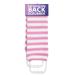 HOMESHOPA Back Scrubber for Shower Exfoliating Loofah Back Scrubbing Strap with Handles Body Bath Sponge Back Washer for Shower Backwash Belt for Men and Women Bathroom Accessories (Pink)