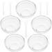 Cabilock Set Bols Verre Transparents pour Masque Facial DIY Outil Cosm tique pour Salon de Beaut Nettoyage Facile Usage Professionnel et Personnel