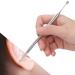 Face Reflex Zone Massage Device - Double-Headed Ear & Body Acupuncture Pencil | Stainless Steel Skin Treatment Tool - Buy Online on GoSupps.com