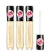 Lip Plumper Lip Gloss Lip Care Serum Plumper Lip Extreme Volume Enhancer Hydrated Lips Moisturize Eliminate Dryness Wrinkles Enhances Plump (3PCS)