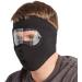 Mishiti Unisex Winter Cycling Windproof Full Face Mask & Removable Transparent Eye Protection Glasses - Anti-Fitting Polar-Fleece Storm Hood | International Shipping Available - Buy Online on GoSupps.com