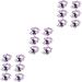 12 pcs Rhinestone Flower Hair Clips for Women - Purple Claw Hair Pins for Bridal & Wedding Accessories - Buy Online on GoSupps.com