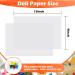 120 Sheets Deli Paper Sheets Transparent Paper Translucent Clear Paper Tracing Paper for Drawing Wax Paper Printing Sketching Calligraphy Pencil Ink Markers  White (9 x 13 Inch) 9 x 13 Inches - Buy Online on GoSupps.com