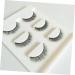 minkissy 3 Pair 3d Fake Eyelashes Makeup Eyelashes False Eyelash Natural Eyelashes Dense Eyelashes Long Eyelashes Cross Section - Buy Online on GoSupps.com