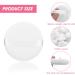 Sibba 4 Inch Round Velour Powder Puff - Soft, Washable & Reusable Makeup Tool - Buy Online on GoSupps.com