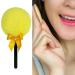 GYORI Reusable Long Hair Powder Puff with Lollipop Handle - Easy Makeup Application in Pink | International Shipping Available - Buy Online on GoSupps.com