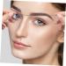 BIUDECO 1box Eyebrow Makeup Ruler Tool Convenient Eyebrow Ruler Eyebrow Tattoos Ruler 6x4.5cm White - Buy Online on GoSupps.com