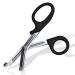 RE-GEN Heavy Duty First Aid Paramedic Scissors Emergency Trauma 18cm Black