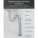 Men's Stainless Steel Urinals Household Wall-Mounted Standing Toilet Urinals Commercial Smart Sensor High-Efficiency Flushing Urinals Suitable for Hotels Schools and (Ground Drainage) - Buy Online on GoSupps.com