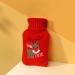 Mini Hot Water Bag & Hand Warmer 500ml with Reindeer Cover - Perfect for Christmas Gifts & Warmth for Hands Waist Neck Feet Back & Bed - Cipliko Happy Deer - Buy Online on GoSupps.com