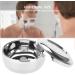 Brrnoo Stainless Steel Shaving Bowl - Universal Men's Shaving Mug Container with Lid for Beard Soap - International Shipping Available - Buy Online on GoSupps.com