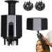 Ruwshuuk Scalp Oil Applicator | Portable Scalp Massage Device | Fluid Comb & Root Ridge Applicator for Home & Travel - Black Version - Buy Online on GoSupps.com