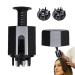 Hair oil applicator for the scalp scalp mechanic hair oil applicator brush |Head and head skin massage brush for at home and on the go portable head massager paste + liquid head black version