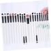 AUTSUPPL 20pcs Eye Makeup Eyeliner Eyeshadow Brush Kit Makeup Brush Eye Shadow Brush Eyelash Kits 15.50X1.50X1.50CM As Shown - Buy Online on GoSupps.com