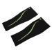 Sports Leg Calf Brace Sleeve Shin port Compression Rning Exercise Compression Calf Sleeves Brace for Women Men Middle Black
