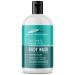 PURELY NORTHWEST-Tea Tree Oil & Peppermint Body Wash for Men & Women-a Refreshing Natural Daily Soap for Body Odor & Acne-Effectively Soothes Jock Itch, Chafing & Athletes Foot-Discolored Nails-9oz Tea Tree 9 Fl Oz (Pack o