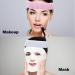 Plush Hair Band Cosmetic Makeup Washing Face Shower Spa Elastic Hair Hoop Warm white - Buy Online on GoSupps.com