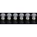 FCS Silicone Ear Tips for Hearing Aids - Replacement Domes (6 PC Medium 11mm) | Compatible with BTE & Pocket Instruments - Buy Online on GoSupps.com