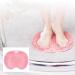10-Piece Silicone Foot Scrubber & Massage Device - Non-Slip Shower Cleaner with Suction Cup for Exfoliation & Dead Skin Removal - Buy Online on GoSupps.com