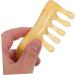 Buy Minkissy Scalp Massage Comb Set - 4-Piece Gua Sha Head Massage Device Jade Acupuncture Comb and Beeswax Brush for Ultimate Relaxation - Buy Online on GoSupps.com
