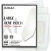 AUSLKA Large Blemish Acne Pimple Patches (44 Strips), Hydrocolloid Spot Dots, Blemishes Patch, Pimple Stickers, XL-Ultra Thin, Long Size, Suitable For Larger-area Outbreaks 44 Patches