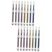 Housoutil 16 StK nano toothbrush. Building-resistant toothbrushes for adult travel toothbrush toothbrush clean the softest toothbrush camping accessories travel replacement head clean TPU 1 piece (1 Pack) Different colors x 2 pieces