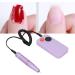 30000 Rpm Electric Nail Drill Compact and Lightweight Multifunctional with LED Digital Display for Filing Polishing and Removing Cuticles (PURPLE) - Buy Online on GoSupps.com
