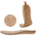 Cork Insole Cushion Inserts for Flat Feet | Orthotic Arch Support for Men & Women (Size 37-38 - Buy Online on GoSupps.com