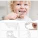 Haakaa Training Toothbrush Set - Soft Silicone Oral Care Kit for Babies Infants Toddlers & Kids - Rust Color - International Shipping Available - Buy Online on GoSupps.com