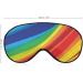 Abstract Rainbow Sleep Mask Eye Cover | Adjustable Strap for Men and Women - Perfect for Sleeping, Blocking Light, and Traveling - Buy Online on GoSupps.com