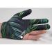 EXCEART Elastic 3 Fingers Billiard Shooters Gloves - Leaves Design | For Carom, Pool, Snooker Cue Sports | Wear on Right or Left Hand - Buy Online on GoSupps.com