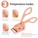 USB Rechargeable Heated Eyelash Curler with Applicator Tool - 3 Heating Modes for Natural and Long Lasting Curl - Orange - Buy Online on GoSupps.com