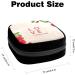 Period Bag Sanitary Napkin Storage - Love Word and Roses Color3105 | GIAPB Makeup Pouch - Buy Online on GoSupps.com