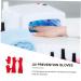 FRCOLOR 2 Pairs nail gloves nail art hand protector fingerless UV glove UV protection gloves Manicures Gloves Driving Gloves Fingerless Glove Shield Glove anti-black polyester Mj03 Dryer 25X9X0.4CM - Buy Online on GoSupps.com