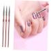 POPETPOP 4 Sets Poly Extension Gel Brush Adult Tiger Ears Headband Nail Art Tips Builder Brush Star Room Decor Japanese-style Nail Design Nylon Brush Pen Nail Art Pen Pull Pen - Buy Online on GoSupps.com