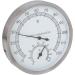 Goshyda Stainless Steel Sauna Thermometer & Hygrometer Accurate Bathroom & Sauna Temperature Checker - Buy Online on GoSupps.com