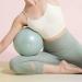 Pale Green 25cm Exercise Ball with Inflator Pump - Yoga, Pregnancy, Fitness & Physical Therapy - Buy Online on GoSupps.com