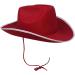 Red Cosmic Chameleon Western Cowboy Hat with Bandana - Stylish and Adjustable - Buy Online on GoSupps.com