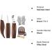 Wood Carving Tools  7 in 1 Wood Carving Kit with Carving Hook Knife  Wood Whittling Knife  Chip Carving Knife  Gloves  Carving Knife Sharpener for Beginners Woodworking kit Brown 7 in 1 - Buy Online on GoSupps.com