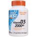 Doctor's Best Vitamin D3 50 mcg (2000 IU) 180 Softgels