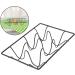 PRETYZOOM Egg Holder Dispenser Egg Tray Eggs Fridge Egg Stand for Storage Egg Dispenser for Refrigerator Storage Box Filling 18.00X12.00X3.50CM Black - Buy Online on GoSupps.com