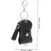 Housoutil Perfume Bottle Set Bottle Holder Keychain Portable Liquid Container Refillable Containers Travel Key Fob Bottle Cover Keyring Outdoor Bottle Rack Zinc Alloy 10x4.3cm Black - Buy Online on GoSupps.com